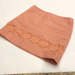 Women’s ann Taylor loft coral skirt size 8